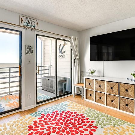 Cozy Beachfront Condo With Wifi, Views And Pool Access Myrtle Beach Kültér fotó