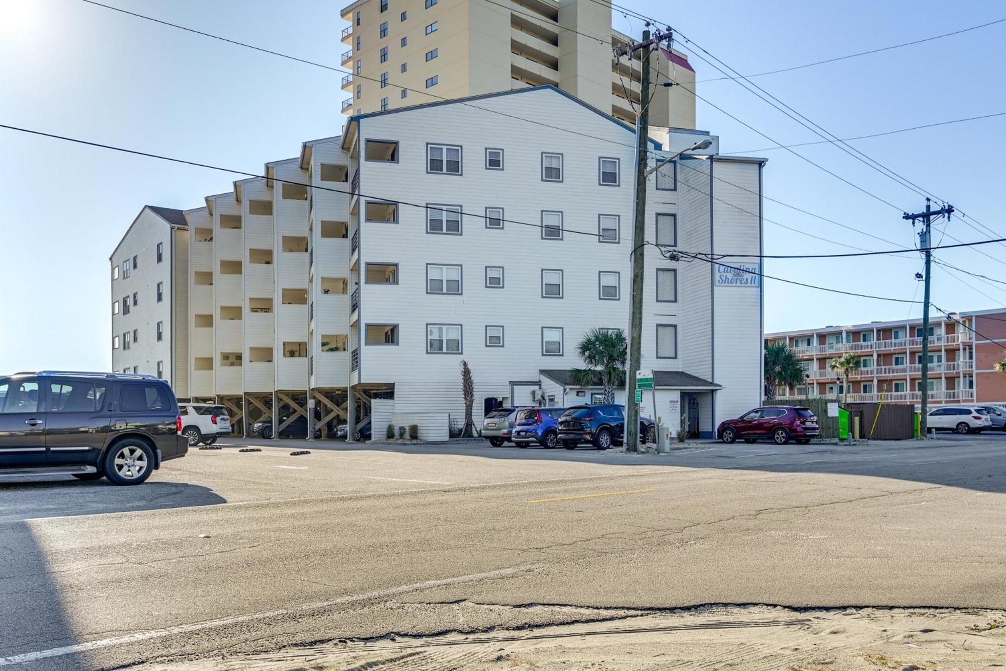 Cozy Beachfront Condo With Wifi, Views And Pool Access Myrtle Beach Kültér fotó
