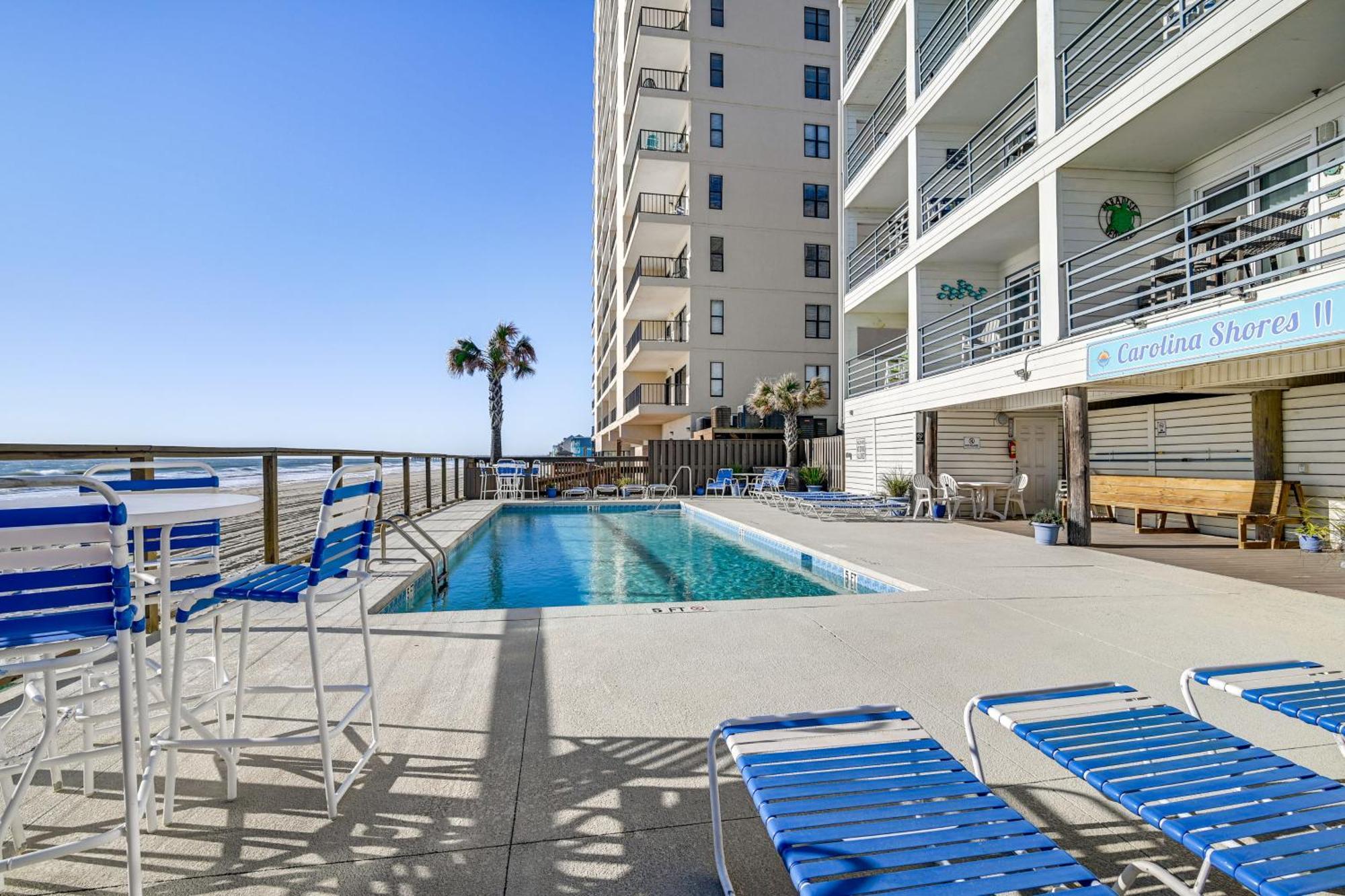 Cozy Beachfront Condo With Wifi, Views And Pool Access Myrtle Beach Kültér fotó